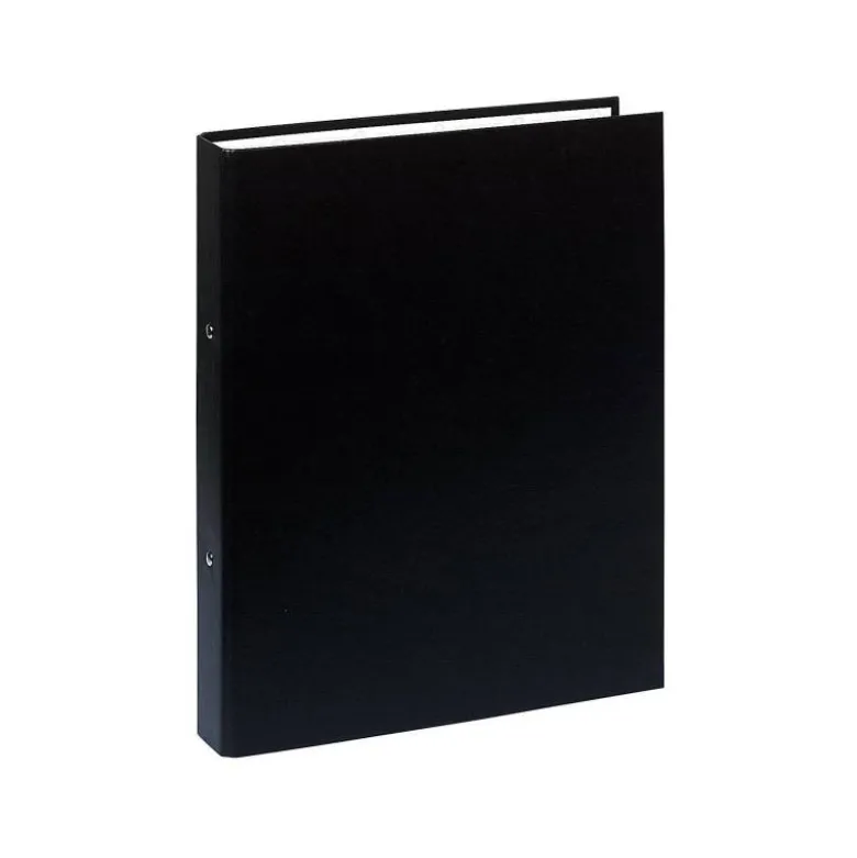 Carpeta Exacompta carton forrado negra 2 anillas