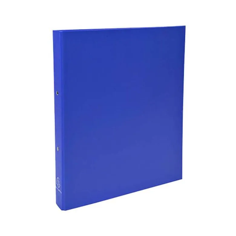 Carpeta Exacompta carton forrado azul 2 anillas