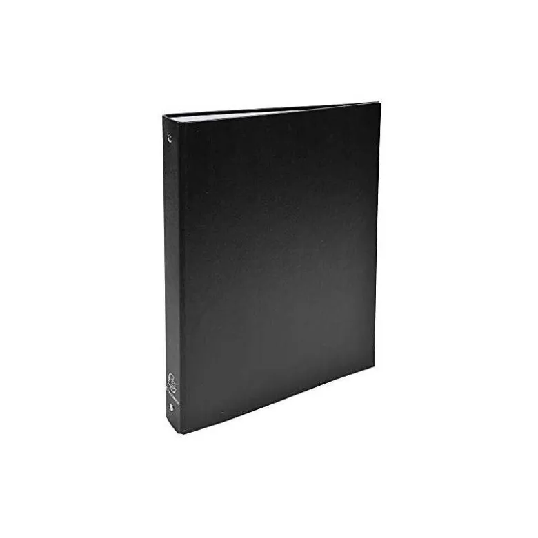 Carpeta Exacompta carton negra 4 anillas
