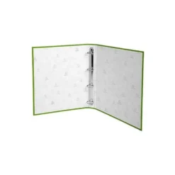 Carpeta Exacompta carton verde anis 4 anillas