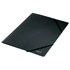 CARPETA LEITZ RECYCLE GOMAS DIN A4 CARTON RECICLABE 100% NEGRO