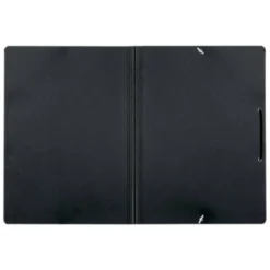 CARPETA LEITZ RECYCLE GOMAS DIN A4 CARTON RECICLABE 100% NEGRO