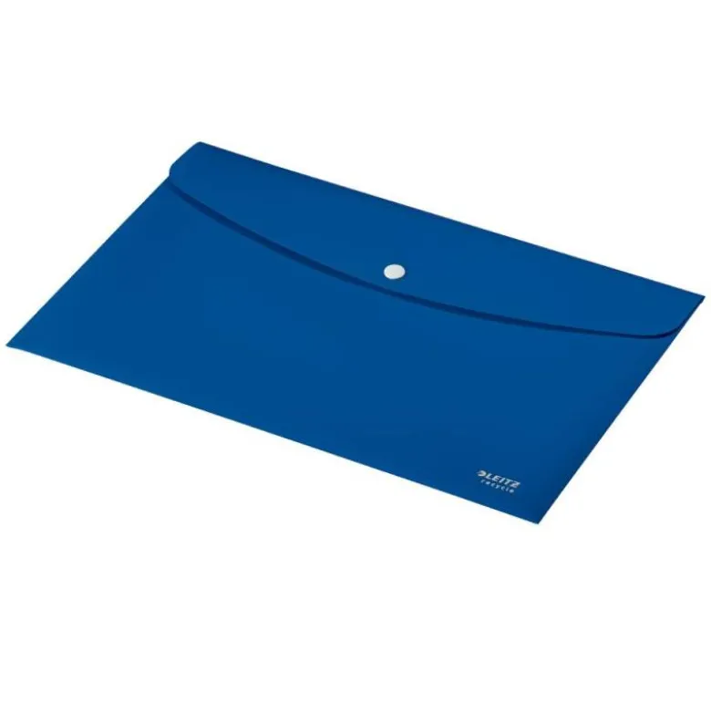 CARPETA LEITZ RECYCLE PORTADOCUMENTOS BROCHE DIN A4 POLIPROPILENO AZUL