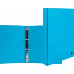 Carpeta Liderpapel 4 anillas 25mm A4 Color Azul