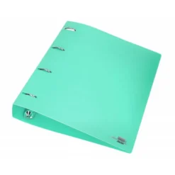CARPETA LIDERPAPEL 4 ANILLAS MIXTAS 40 MM POLIPROPILENO DIN A4 VERDE