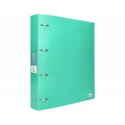 CARPETA LIDERPAPEL 4 ANILLAS MIXTAS 40 MM POLIPROPILENO DIN A4 VERDE