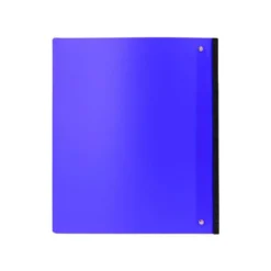 CARPETA LIDERPAPEL 4 ANILLAS REDONDAS 25 MM POLIPROPILENO DIN A4 ULTRA COMPACTA CON LOMO EXTENSIBLE 4 CM AZUL