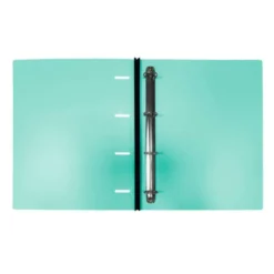 CARPETA LIDERPAPEL 4 ANILLAS REDONDAS 25 MM POLIPROPILENO DIN A4 ULTRA COMPACTA CON LOMO EXTENSIBLE 4 CM VERDE