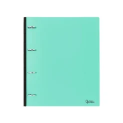 CARPETA LIDERPAPEL 4 ANILLAS REDONDAS 25 MM POLIPROPILENO DIN A4 ULTRA COMPACTA CON LOMO EXTENSIBLE 4 CM VERDE