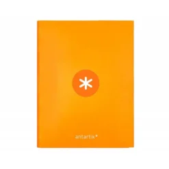 CARPETA LIDERPAPEL ANTARTIK DIN A4 FORRADA 4 ANILLAS 25 MM AMARILLO