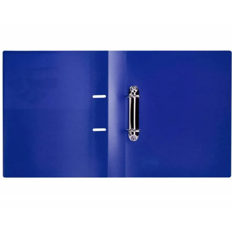 CARPETA LIDERPAPEL CANGURO 2 ANILLAS 40 MM MIXTAS POLIPROPILENO DIN A4 AZUL