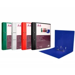 CARPETA LIDERPAPEL CANGURO 2 ANILLAS 40 MM MIXTAS POLIPROPILENO DIN A4 VERDE
