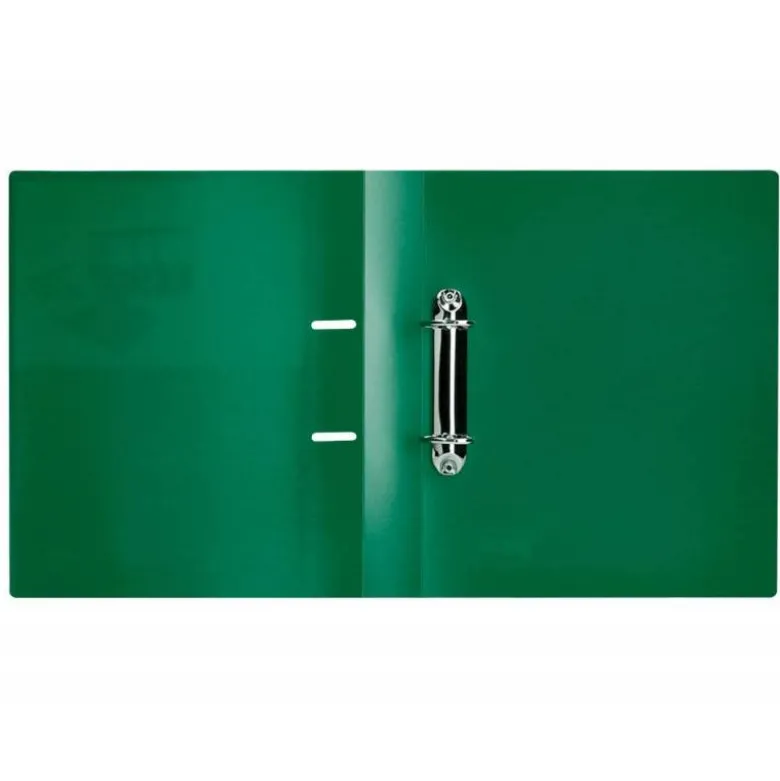 CARPETA LIDERPAPEL CANGURO 2 ANILLAS 40 MM MIXTAS POLIPROPILENO DIN A4 VERDE