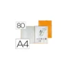 Carpeta Liderpapel con 80 fundas espiral escaparate naranja