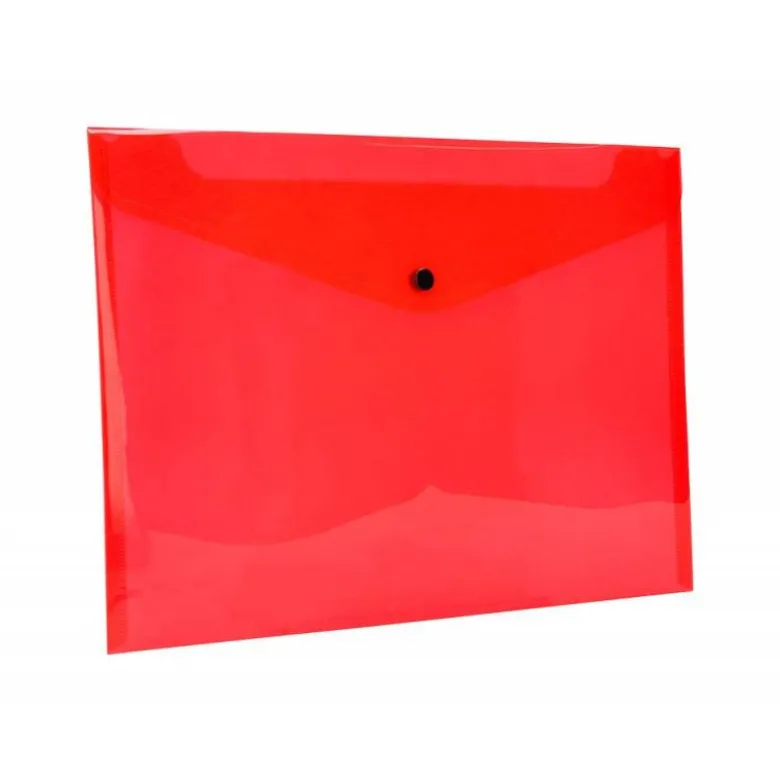CARPETA LIDERPAPEL DOSSIER BROCHE TRANSPARENTE DIN A4 PAQUETE DE 12 UNIDADES COLORES SURTIDOS