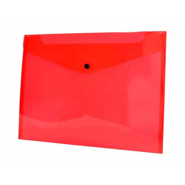 CARPETA LIDERPAPEL DOSSIER BROCHE TRANSPARENTE DIN A4 PAQUETE DE 12 UNIDADES COLORES SURTIDOS