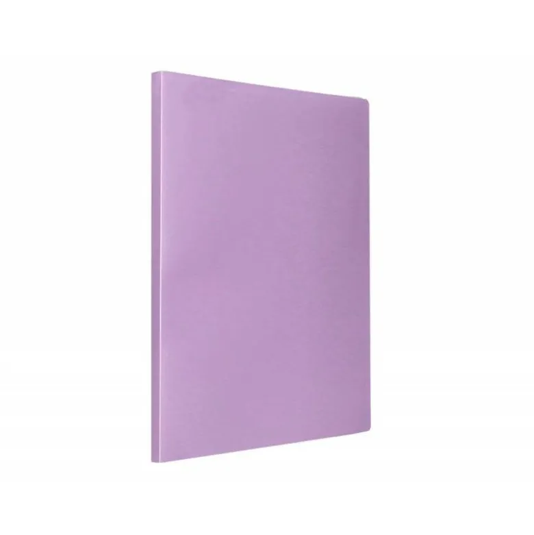 CARPETA LIDERPAPEL ESCAPARATE 60 FUNDAS POLIPROPILENO DIN A4 LAVANDA OPACO