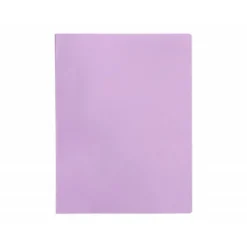 CARPETA LIDERPAPEL ESCAPARATE 60 FUNDAS POLIPROPILENO DIN A4 LAVANDA OPACO
