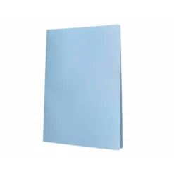 CARPETA LIDERPAPEL ESCAPARATE 60 FUNDAS POLIPROPILENO DIN A4 CELESTE OPACO