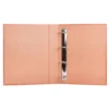 Carpeta Liderpapel folio 4 anillas lomo 55 mm carton cuero