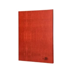 Carpeta Liderpapel folio 4 anillas lomo 55 mm carton cuero