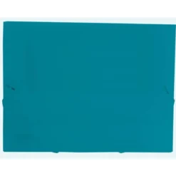 Carpeta Liderpapel portadocumentos gomas 36933 polipropileno Din A4 verde translucido lomo 25 mm