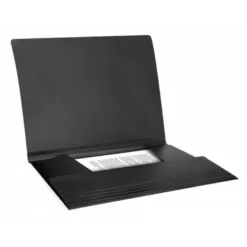 Carpeta lomo flexible con solapas Liderpapel Din A4 color negro