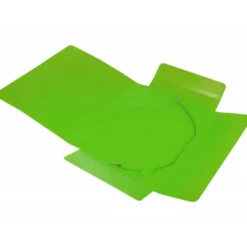 Carpeta lomo flexible gomas con solapas Liderpapel Din A5 color verde