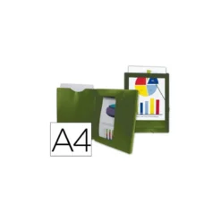 Carpeta lomo rigido Beautone Din A4 verde