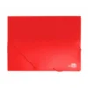Carpeta lomo rigido gomas portadocumentos Beautone Din A4 rojo