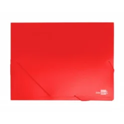 Carpeta lomo rigido gomas portadocumentos Beautone Din A4 rojo