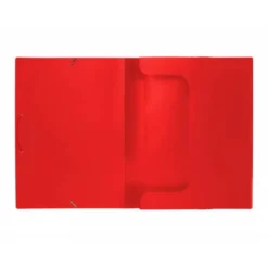 Carpeta lomo rigido gomas portadocumentos Beautone Din A4 rojo