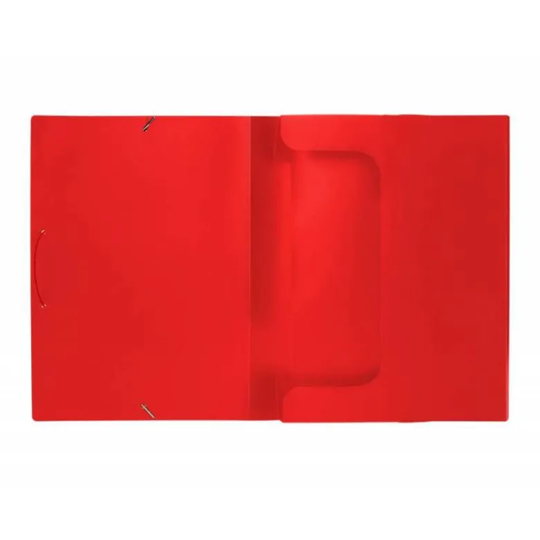 Carpeta lomo rigido gomas portadocumentos Beautone Din A4 rojo