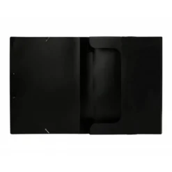 Carpeta lomo rigido gomas portadocumentos Beautone Din A4 negro
