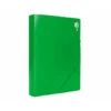 Carpeta lomo rigido gomas portadocumentos Beautone Din A4 verde