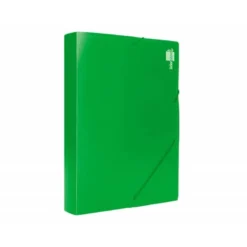 Carpeta lomo rigido gomas portadocumentos Beautone Din A4 verde