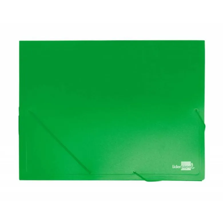 Carpeta lomo rigido gomas portadocumentos Beautone Din A4 verde