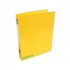 Carpeta marca Liderpapel carton forrado Color System A4 amarillo