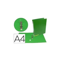 Carpeta marca Liderpapel cartÃ³n forrado Color System A4 verde