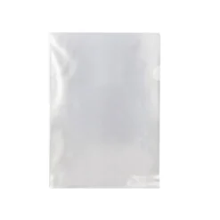 CARPETA Q-CONNECT DOSSIER UÑERO PLASTICO FOLIO TRANSPARENTE 110 MICRAS
