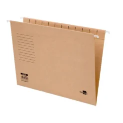 Carpetas colgantes marca Liderpapel folio prolongado visor superior