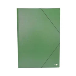 Carpetas de gomas carton Liderpapel Din A2 verde