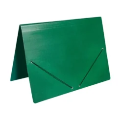 Carpetas de gomas carton Liderpapel Din A2 verde