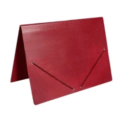Carpetas de gomas carton Liderpapel Din A2 rojo