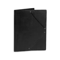 Carpetas de gomas carton Liderpapel Din A2 negro
