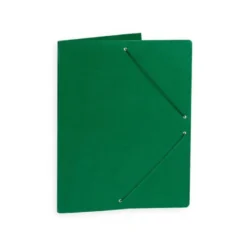 Carpetas de gomas carton Liderpapel Din A3 verde