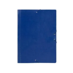 Carpetas de gomas carton Liderpapel Din A3 azul