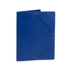 Carpetas de gomas carton Liderpapel Din A3 azul