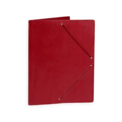 Carpetas de gomas carton Liderpapel Din A3 rojo