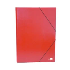 Carpetas de gomas carton Liderpapel Din A3 rojo
